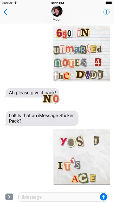 Ransom Note Stickers應用截圖