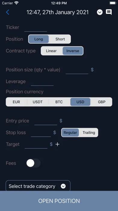 تصاویر Profitabull - Trading Journal