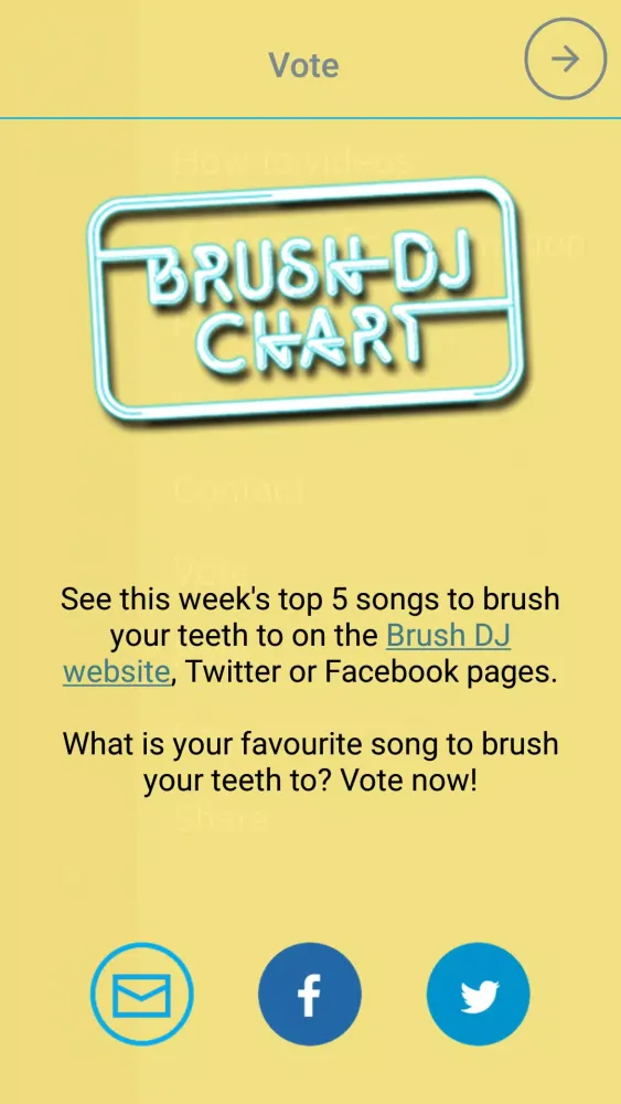 Capturas de tela do Brush DJ