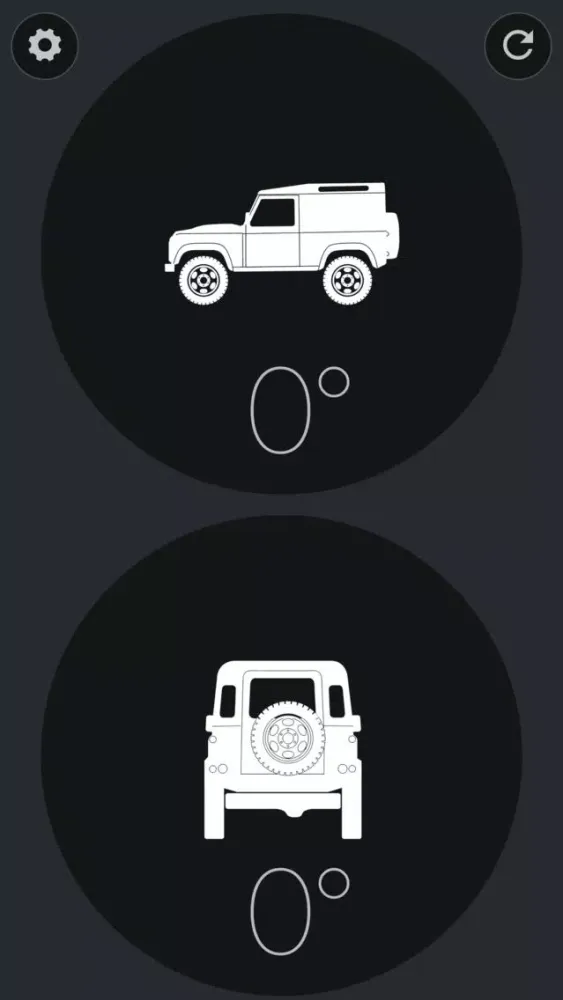 4x4 App Inclinometer Ekran Görüntüleri