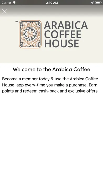 Screenshot di Arabica Coffee House