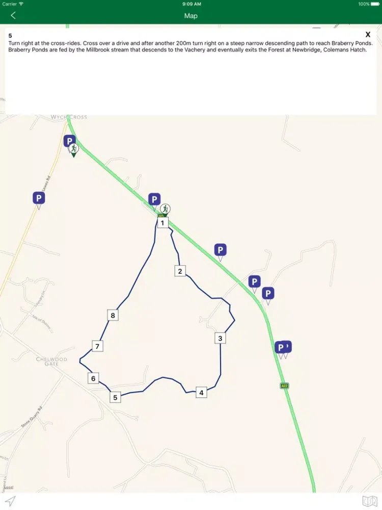 Ashdown Forest Explorer iPad 應用截圖
