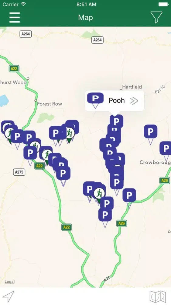 Ashdown Forest Explorer應用截圖