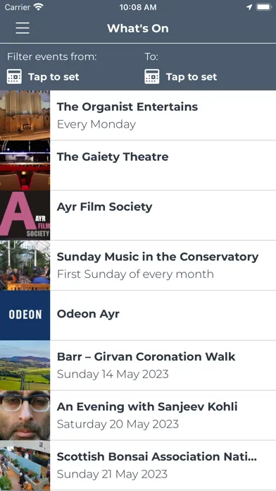 Screenshot di Destination South Ayrshire