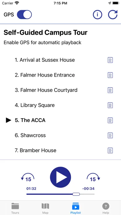 Uni of Sussex self-guided tour應用截圖