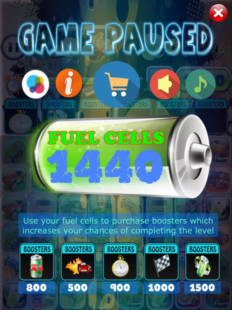 Car Power Quest – A Match 3 Game With 100 Twisted Levels iPad 应用截图