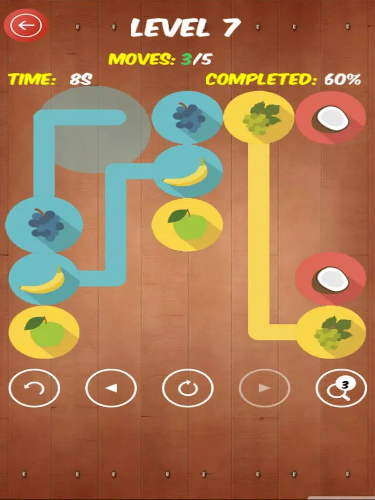 Capturas de pantalla de Connect the Fruit - 700+ Levels of Fun iPad 