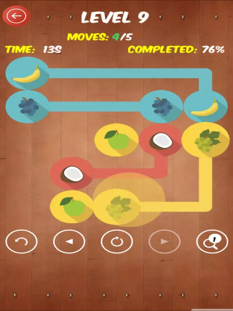 Capturas de pantalla de Connect the Fruit - 700+ Levels of Fun iPad 