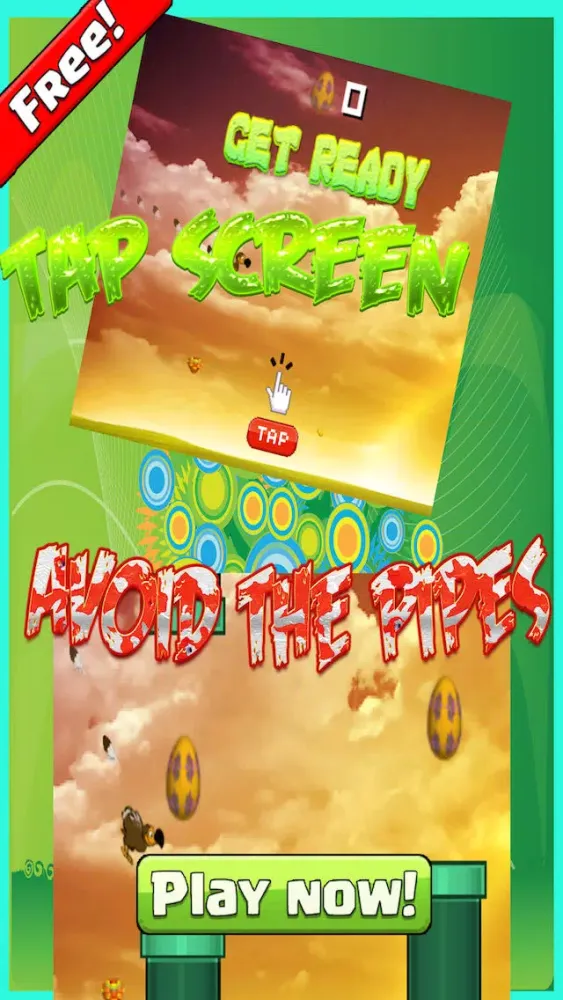 Скриншоты Crazy Flappy Dodo FREE - Save the bird from extinction