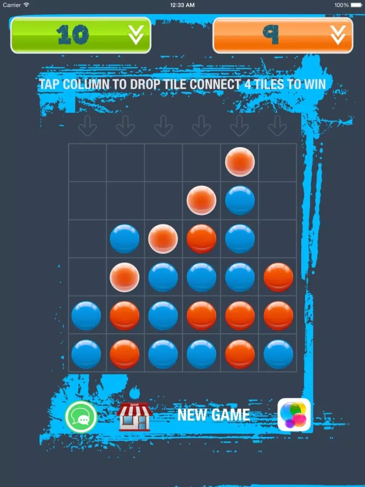 Four in Sequence iPad  Screenshots