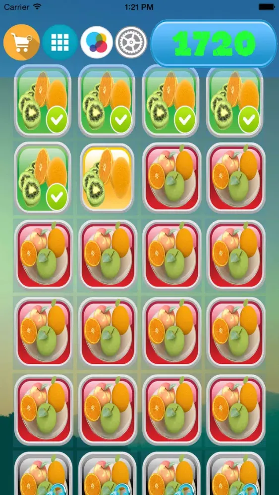 Fruity Challenge - Find & Match the Fruits 스크린샷