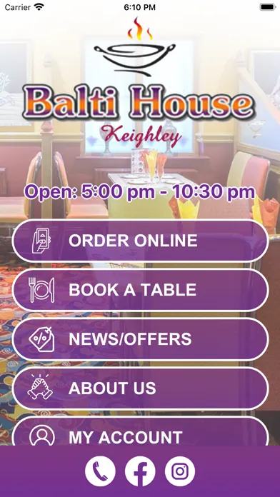 Screenshot di Balti House Restaurant