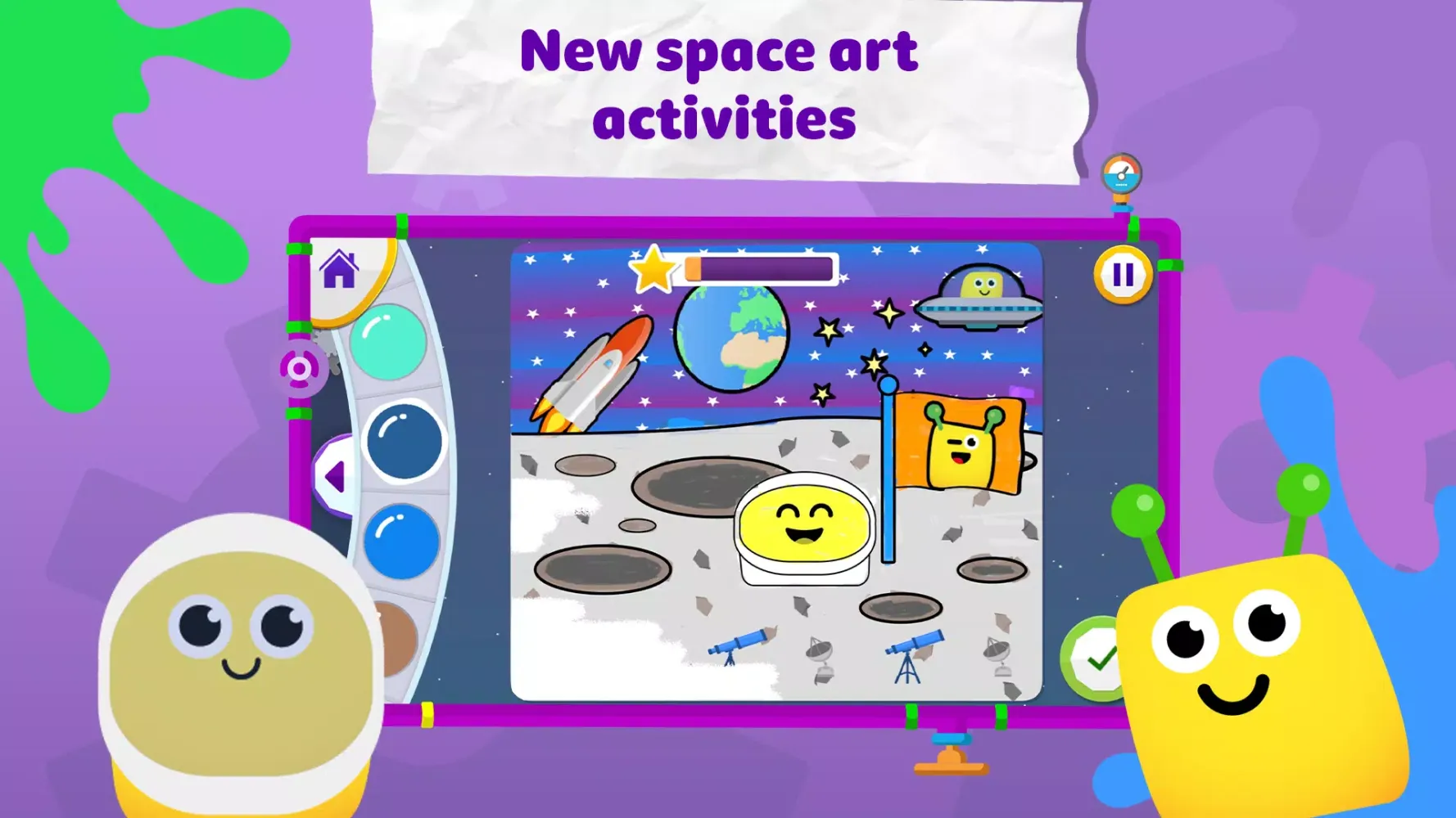 CBeebies Get Creative: Paint Screenshots