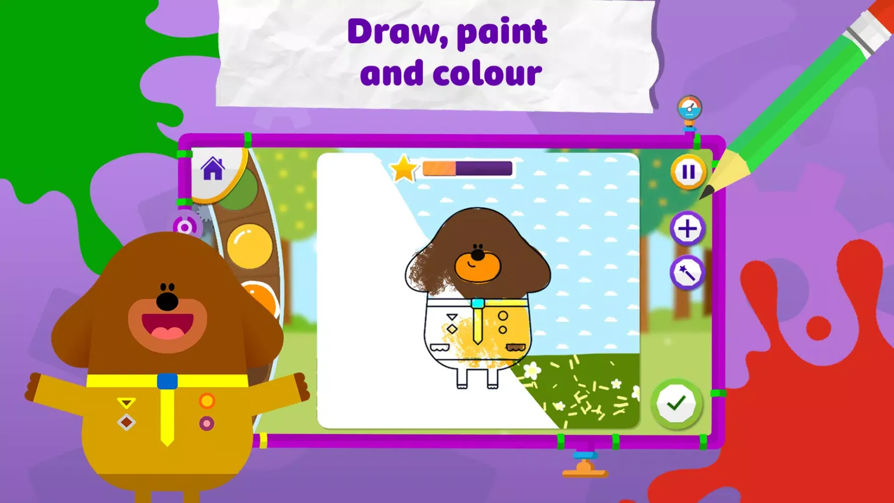 CBeebies Get Creative: Paint Screenshots