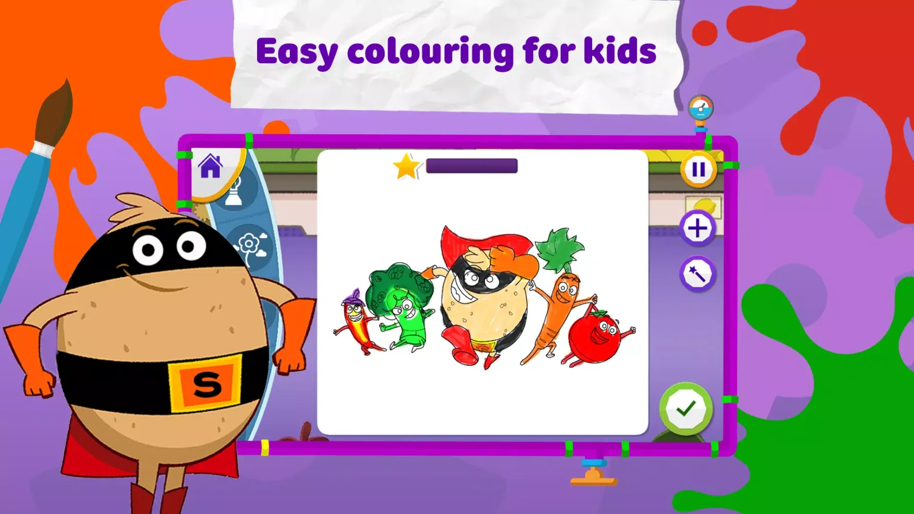 CBeebies Get Creative: Paint Screenshots