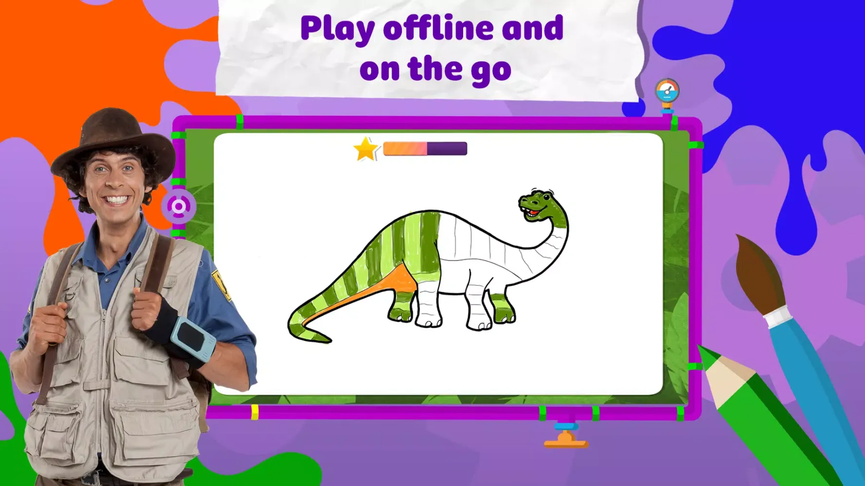 CBeebies Get Creative: Paint Screenshots