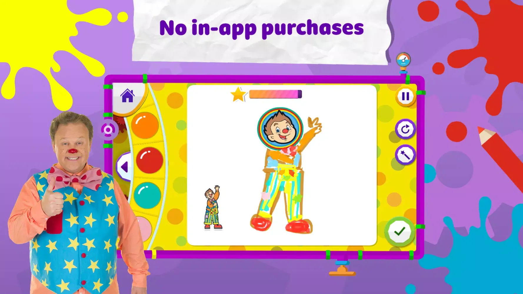 CBeebies Get Creative: Paint Screenshots