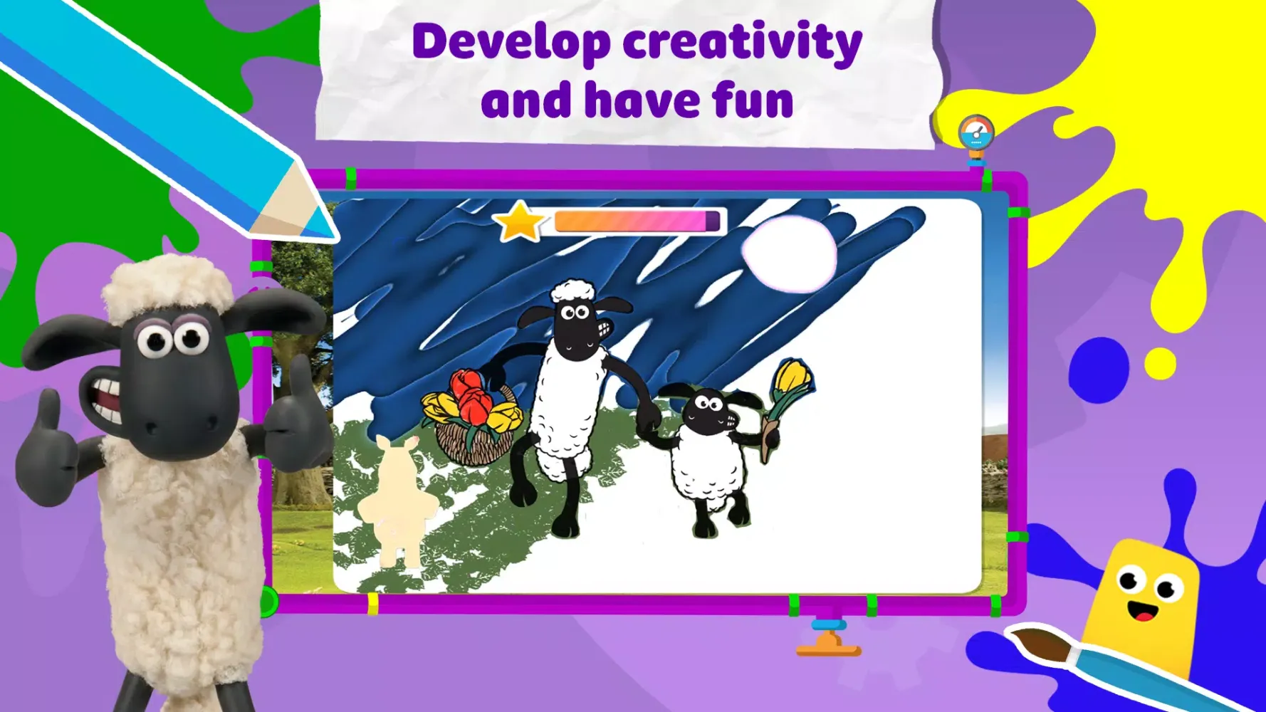 CBeebies Get Creative: Paint Screenshots
