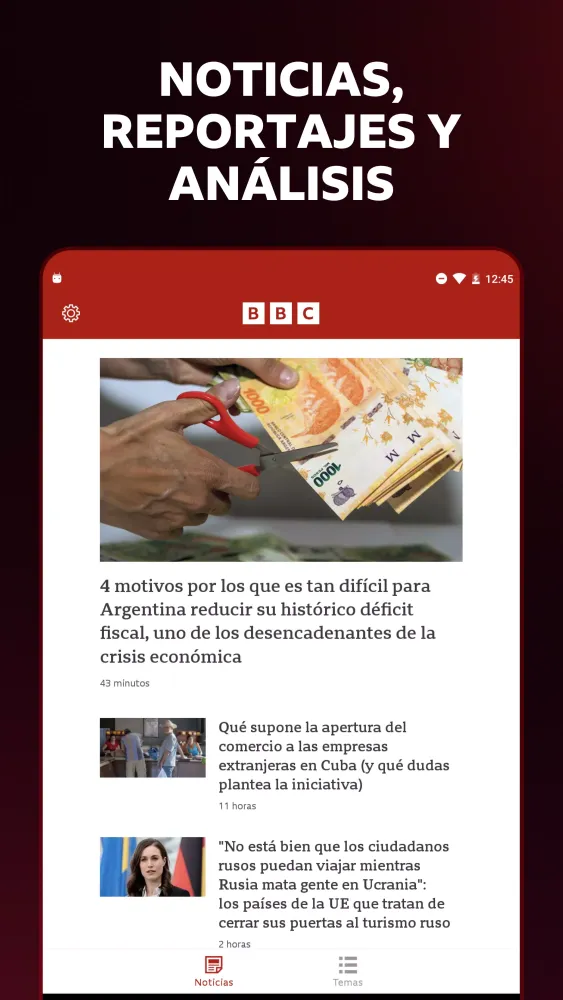 BBC Mundo应用截图
