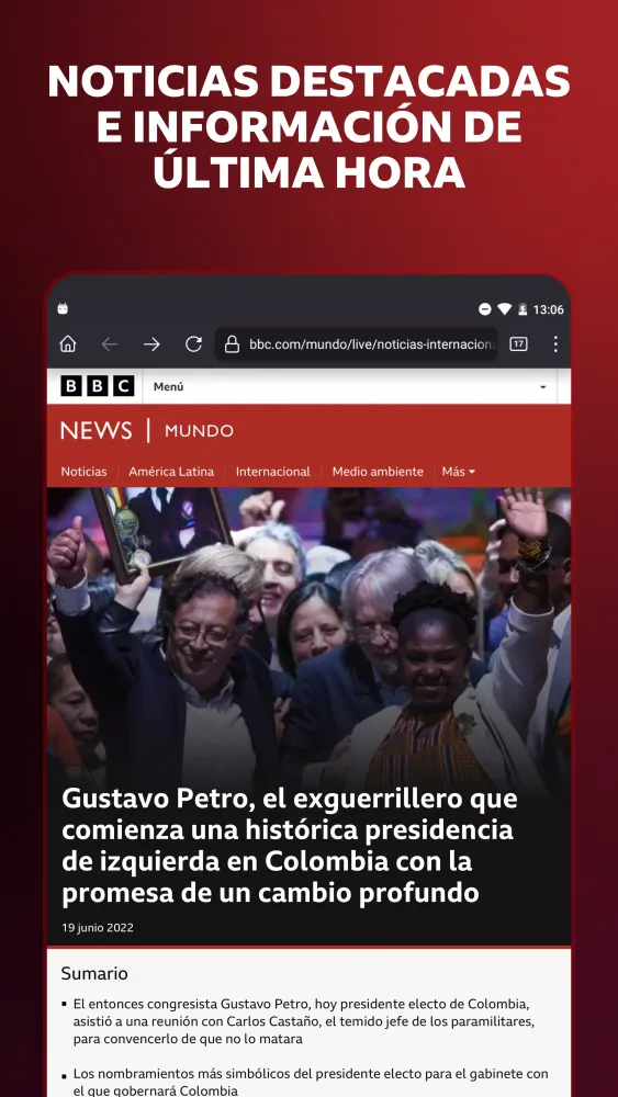 BBC Mundo应用截图