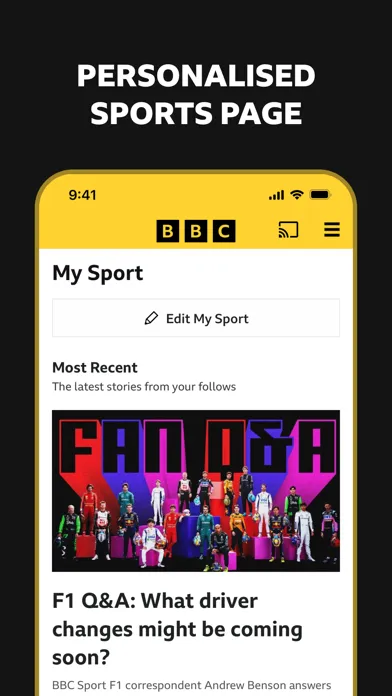 Скриншоты BBC Sport