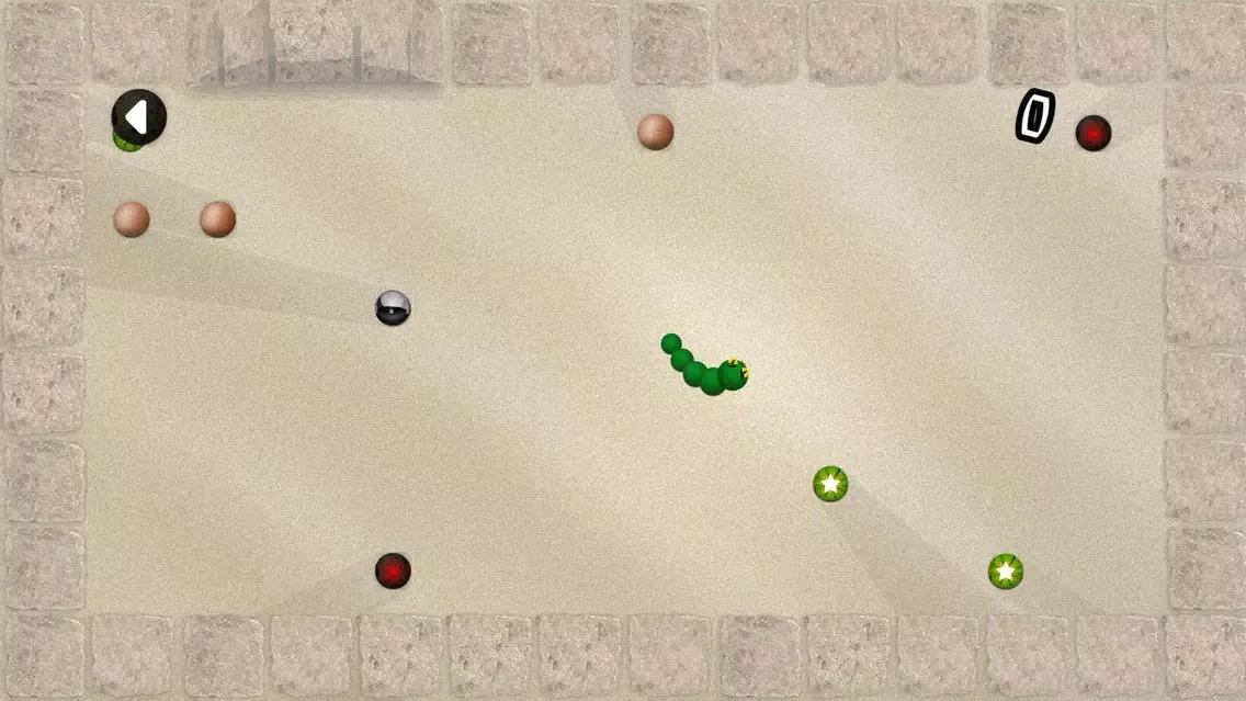 Capturas de tela do The Hungry Snake