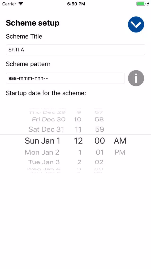 صور Work Shifts Scheduler