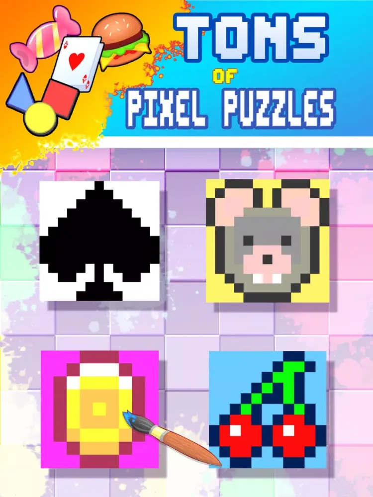 Pixel Perfect Painting iPad 应用截图