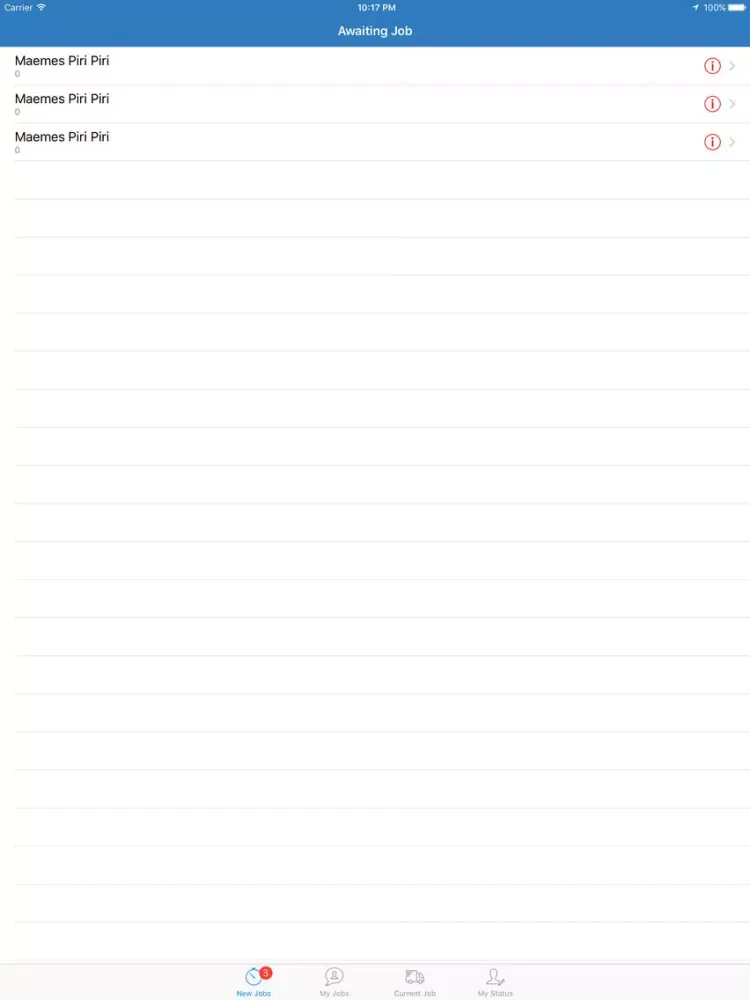 Capturas de tela do Best Go Driver iPad 