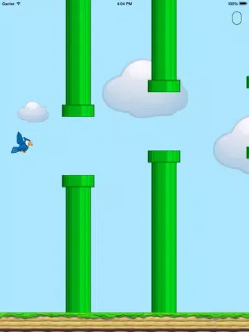 Capturas de tela do Flappy's Pipe Dream iPad 