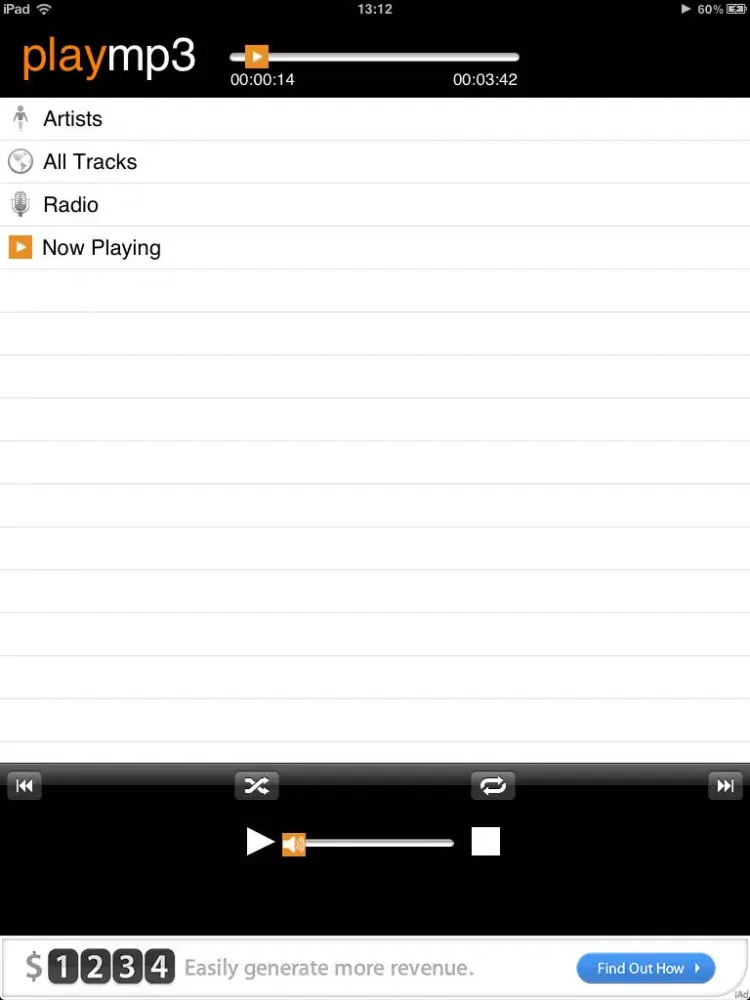 MP3 Player PRO iPad  Ekran Görüntüleri