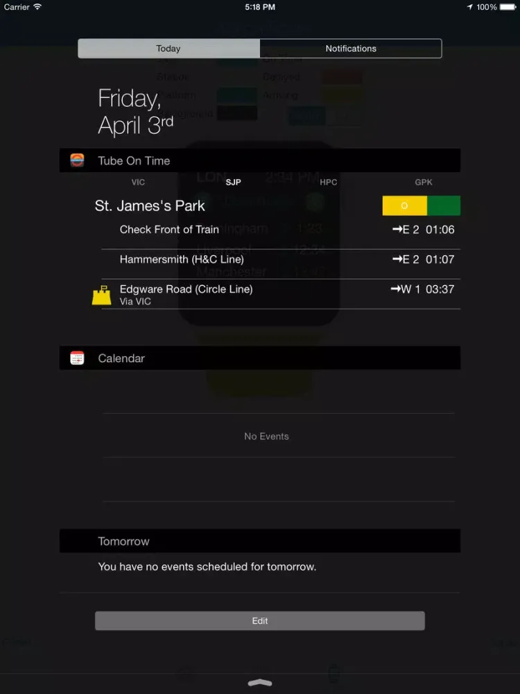 Скриншоты Tube On Time PRO iPad 