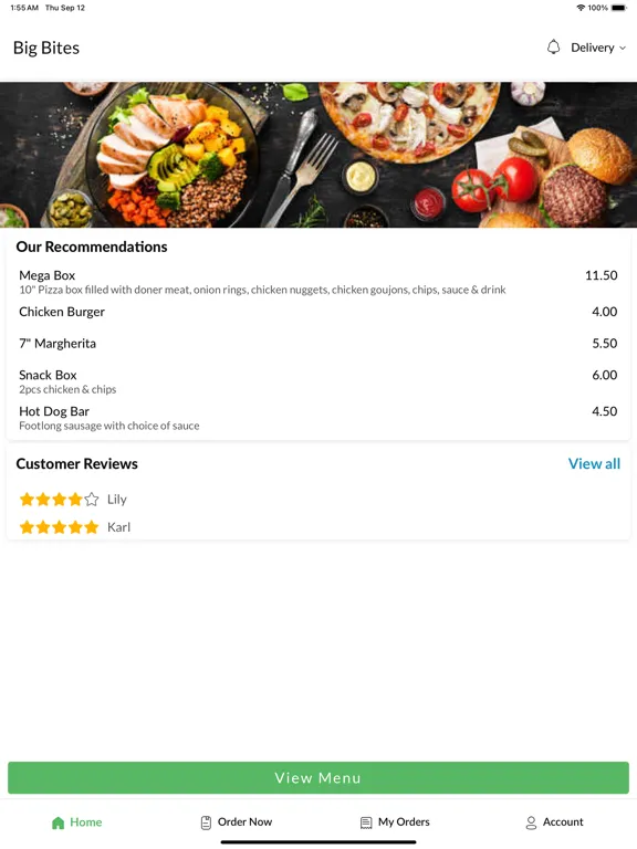 Big Bites. iPad  سکرین شاٹس