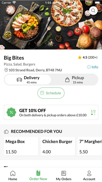 Big Bites. سکرین شاٹس