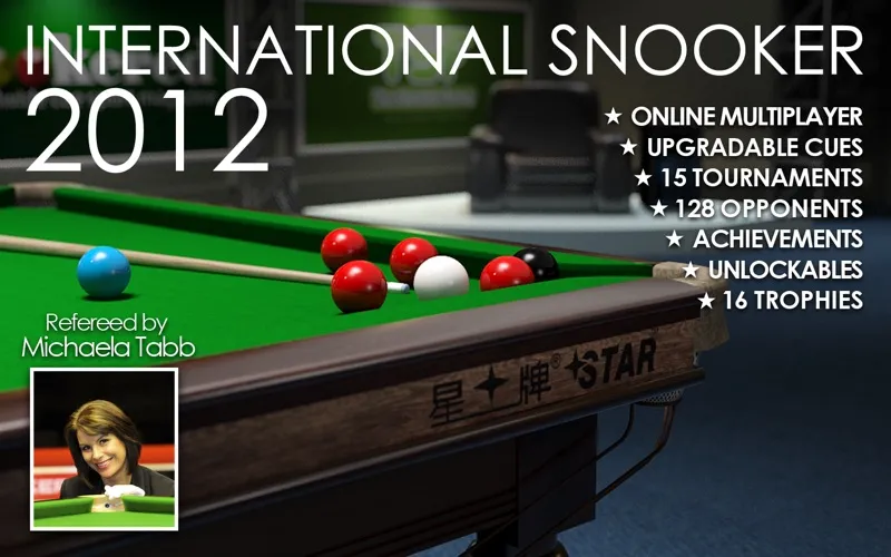 Tangkapan layar International Snooker 2012