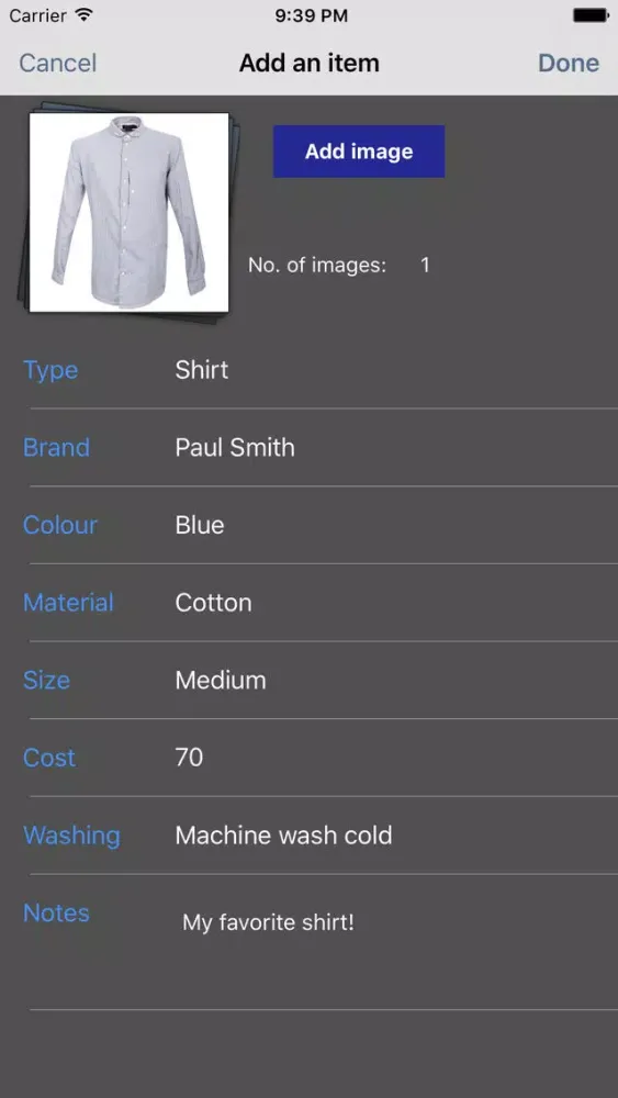 His Wardrobe Screenshots