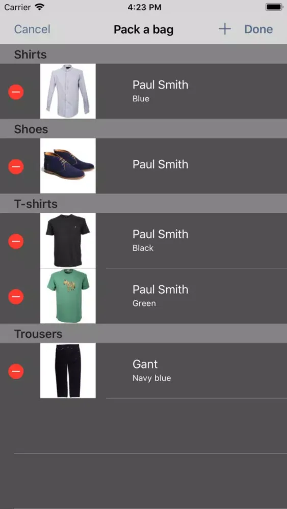 His Wardrobe Screenshots