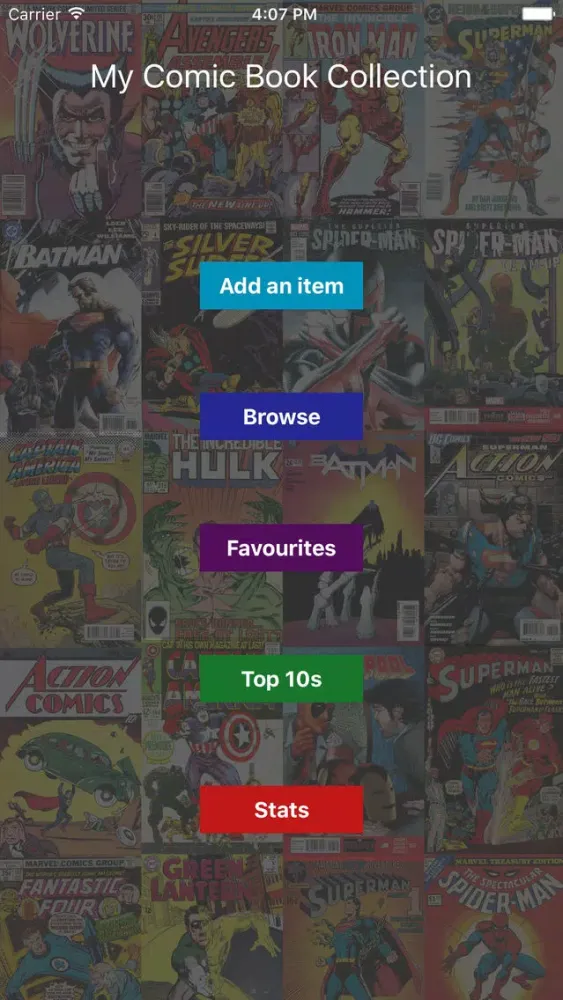 My Comic Book Collection Screenshots