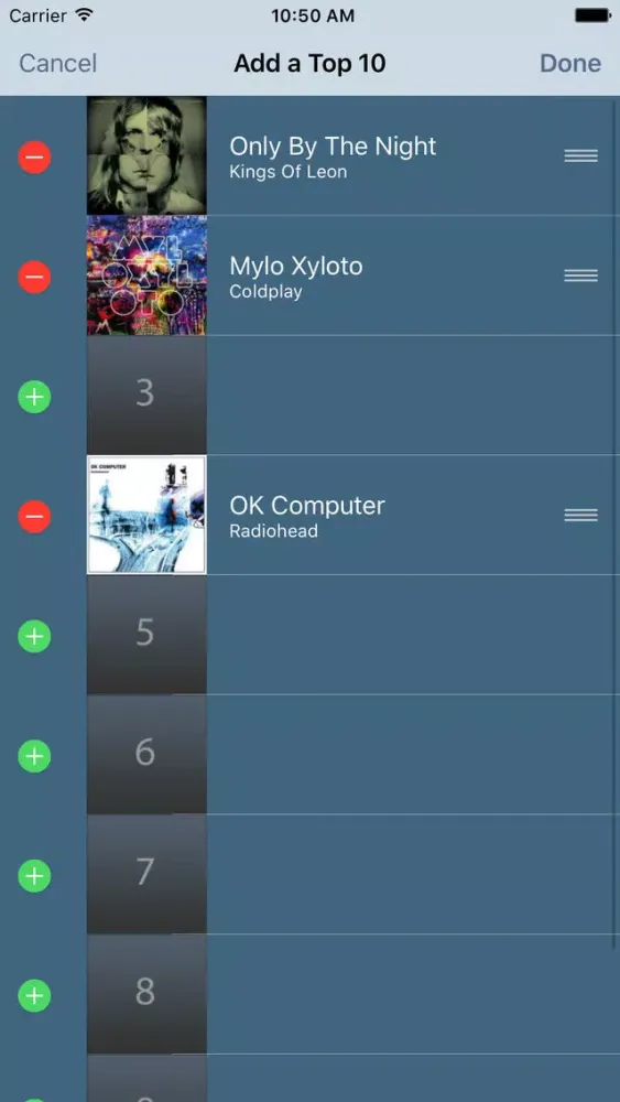 Скриншоты My Music Collection