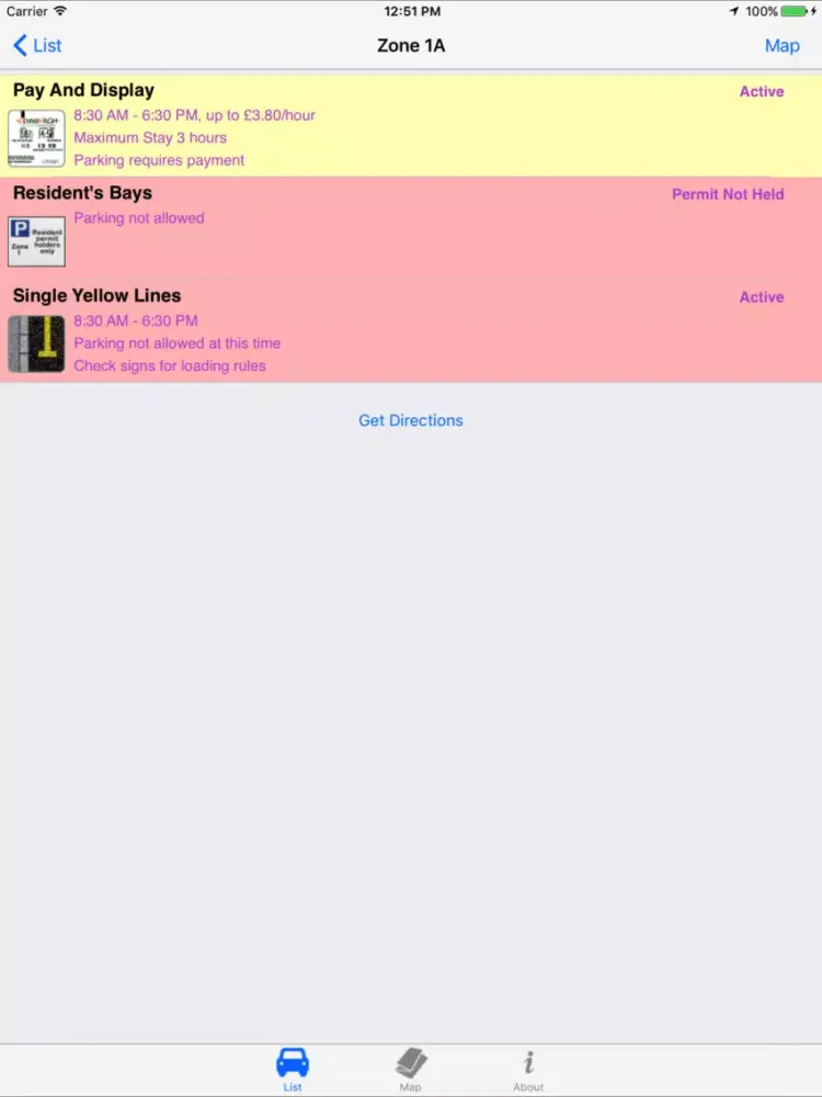 تصاویر Edinburgh Parking iPad 