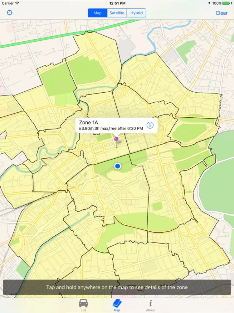 تصاویر Edinburgh Parking iPad 