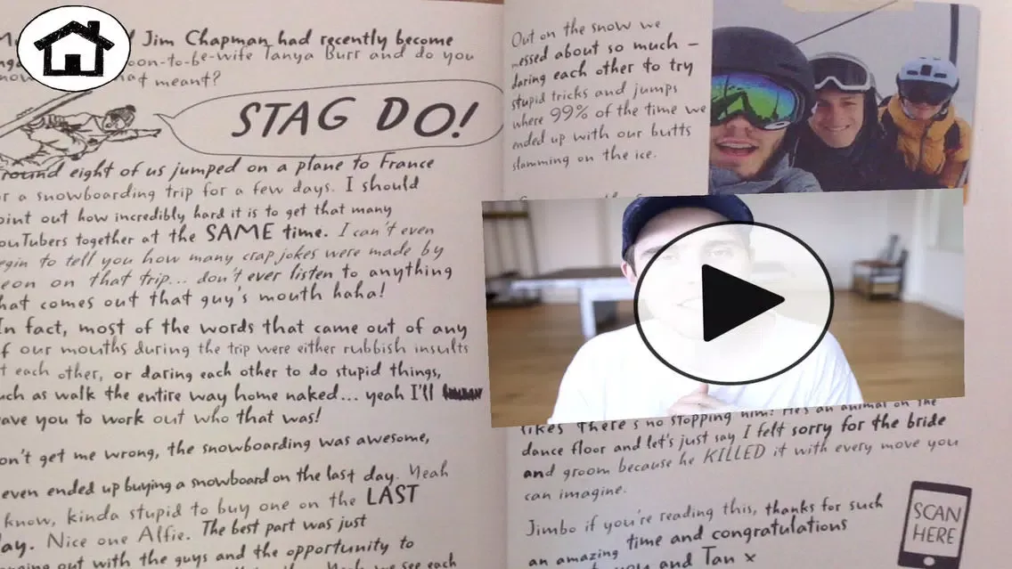 Tangkapan skrin The Scrapbook of My Life App