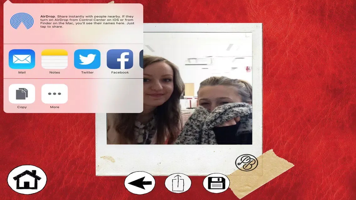 Tangkapan skrin The Scrapbook of My Life App