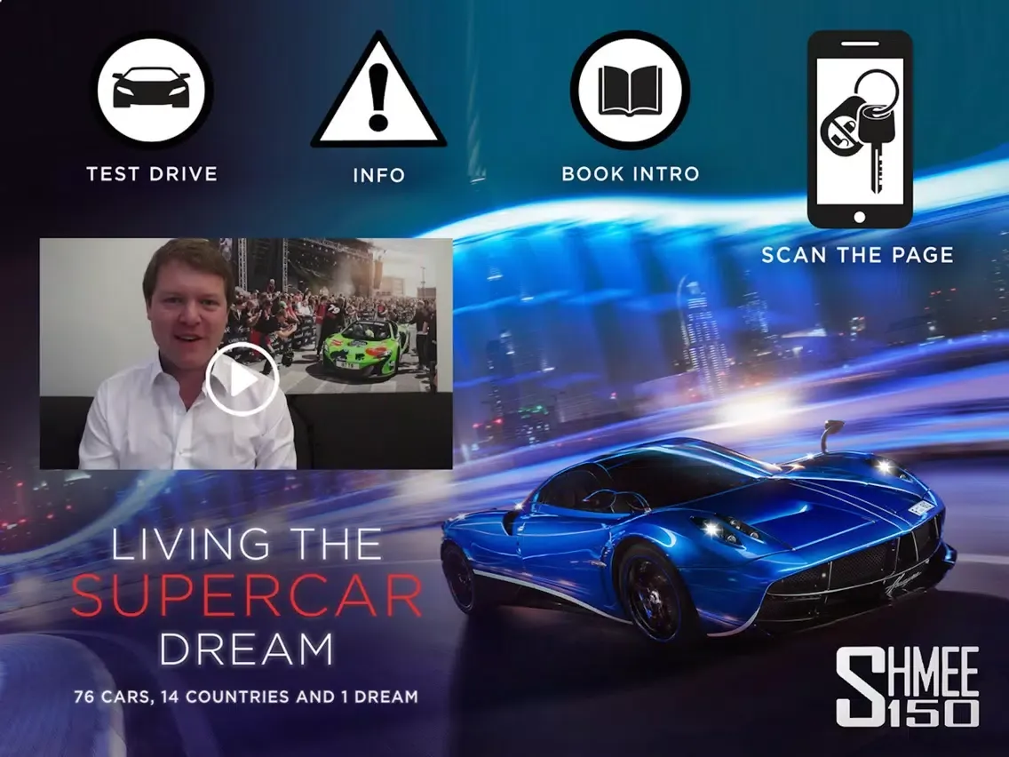 The Shmee150 Supercar Book App iPad  Ekran Görüntüleri