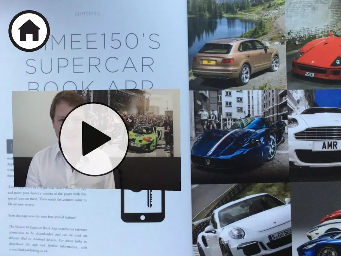 The Shmee150 Supercar Book App iPad  Ekran Görüntüleri