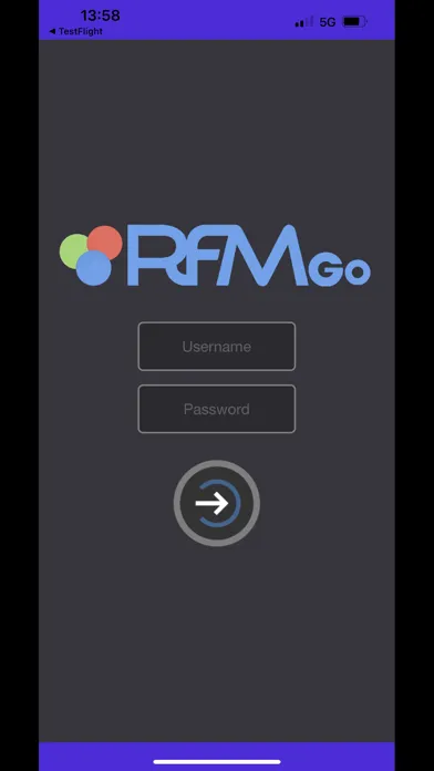 RFM Go Screenshots
