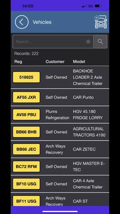 RFM Go Screenshots