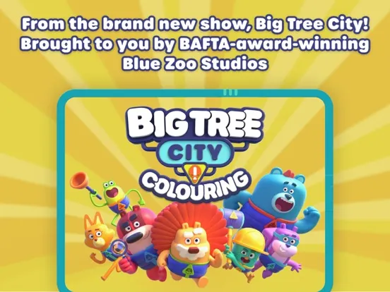 تصاویر Big Tree City: Coloring Game iPad 