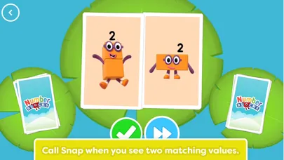 Tangkapan layar Numberblocks: Card Fun!