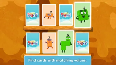 Tangkapan layar Numberblocks: Card Fun!